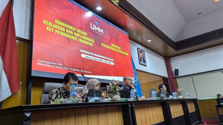 Koordinasi Desain Kebijakan dan Implementasi Key Peformance Indicator serta Workshop Perangkingan Internasional