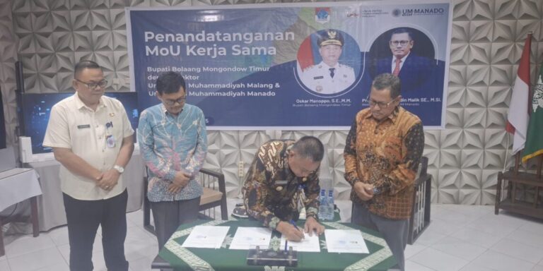 UMM Jalin Kerjasama Strategis dengan Kabupaten Bolaang Mongondow Timur untuk Membangun Dunia Pendidikan