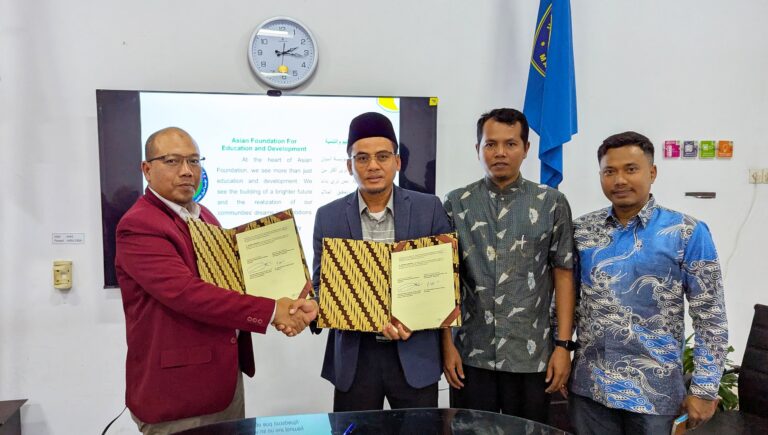 Kunjungan Kerjasama Asian Foundation Kamboja