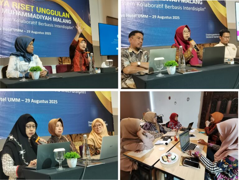UMM Selenggarakan Lokakarya Riset Unggulan dengn tema Membangun Ekosistem Kolaboratif Berbasis Interdisiplin