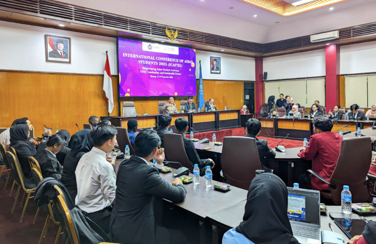 UMM Buka Peluang Perluas Jaringan Internasional Melalui International Conference of Asian Students 2025.