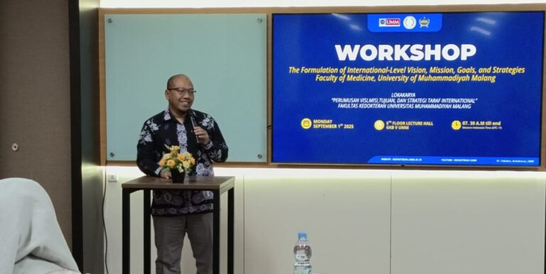 Workshop Perumusan Visi, Misi, dan Strategi Bertaraf Internasional Fakultas Kedokteran Universitas Muhammadiyah Malang